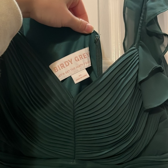 Green formal dress birdy grey - Picture 4 of 4